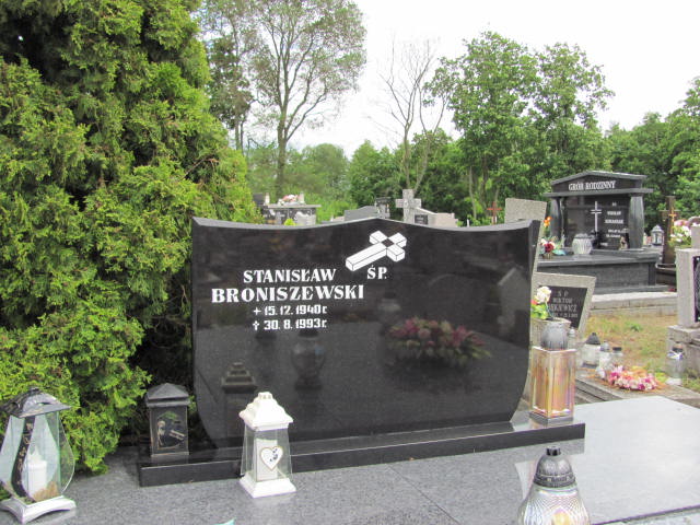 Stanisław Broniszewski 1940 Ślesin - Grobonet - Wyszukiwarka osób pochowanych