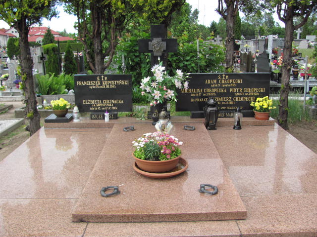 Grób Elżbieta Chojnacka