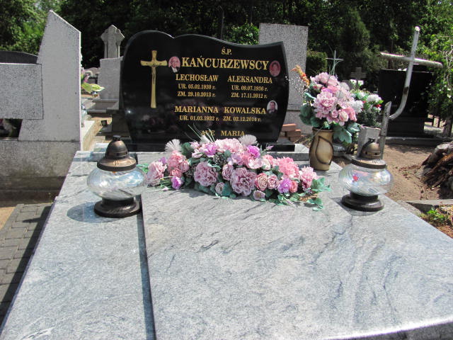 Grób Marianna Kowalska