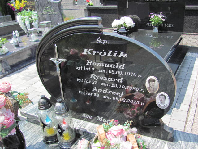 Grób Romuald Królik