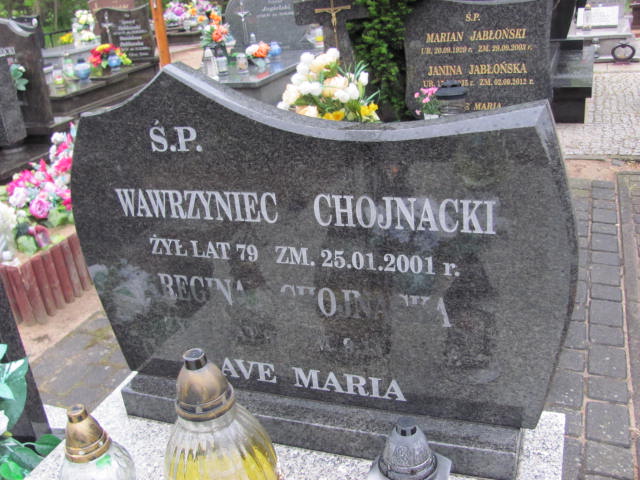 Wawrzyniec Chojnacki 1922 Ślesin - Grobonet - Wyszukiwarka osób pochowanych