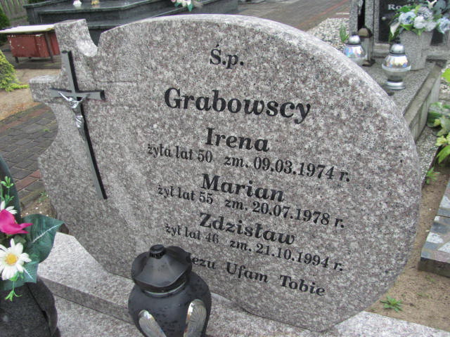 Zdzisław Grabowski 1948 Ślesin - Grobonet - Wyszukiwarka osób pochowanych