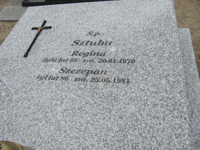 Szczepan Sztuba 1895 Ślesin - Grobonet - Wyszukiwarka osób pochowanych