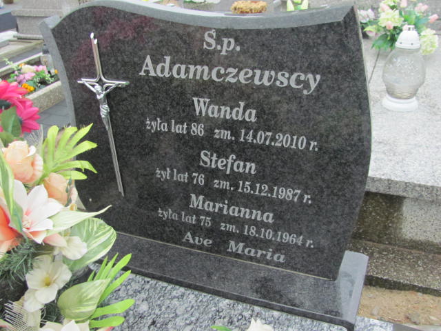 Stefan Adamczewski 1911 Ślesin - Grobonet - Wyszukiwarka osób pochowanych