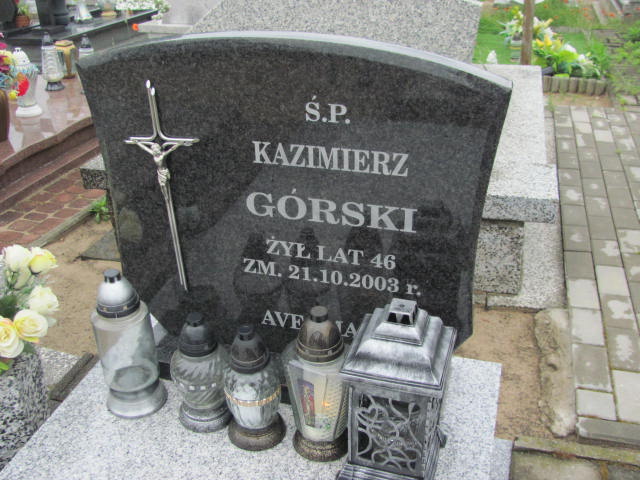 Kazimierz Górski 1957 Ślesin - Grobonet - Wyszukiwarka osób pochowanych