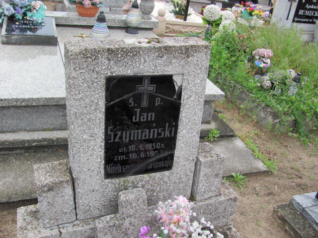 Jan Szymański 1950 Ślesin - Grobonet - Wyszukiwarka osób pochowanych