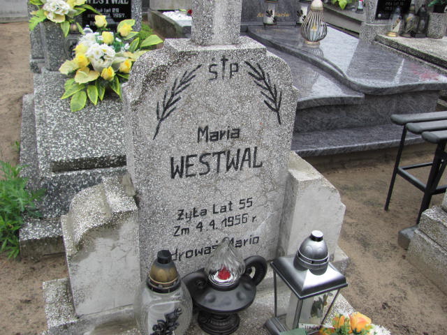 Maria Westwal Ślesin - Grobonet - Wyszukiwarka osób pochowanych