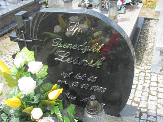 Benedykt Leśnik 1939 Ślesin - Grobonet - Wyszukiwarka osób pochowanych
