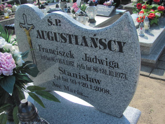 Franciszek Augustiański Ślesin - Grobonet - Wyszukiwarka osób pochowanych