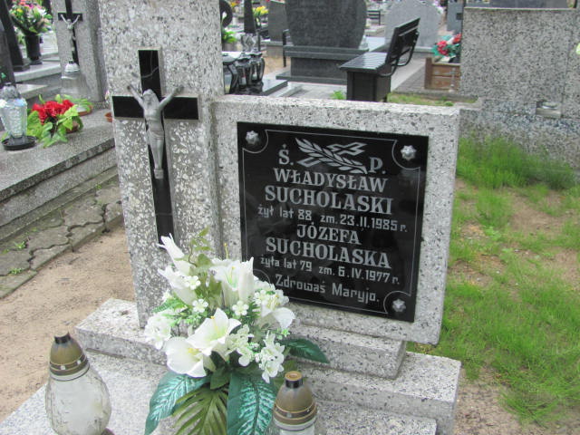 Józefa Sucholaska Ślesin - Grobonet - Wyszukiwarka osób pochowanych