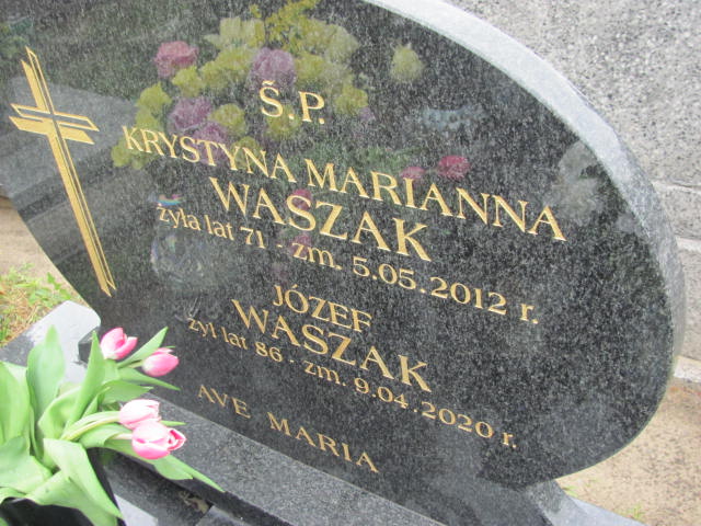 Krystyna Waszak 1940 Ślesin - Grobonet - Wyszukiwarka osób pochowanych