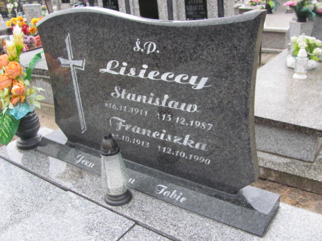 Stanisław Lisiecki 1911 Ślesin - Grobonet - Wyszukiwarka osób pochowanych